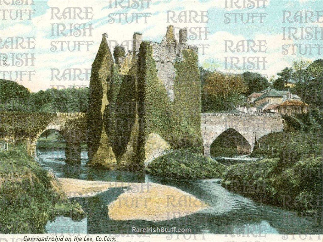 Carrigadrohid on the River Lee, Co. Cork, Ireland 1895