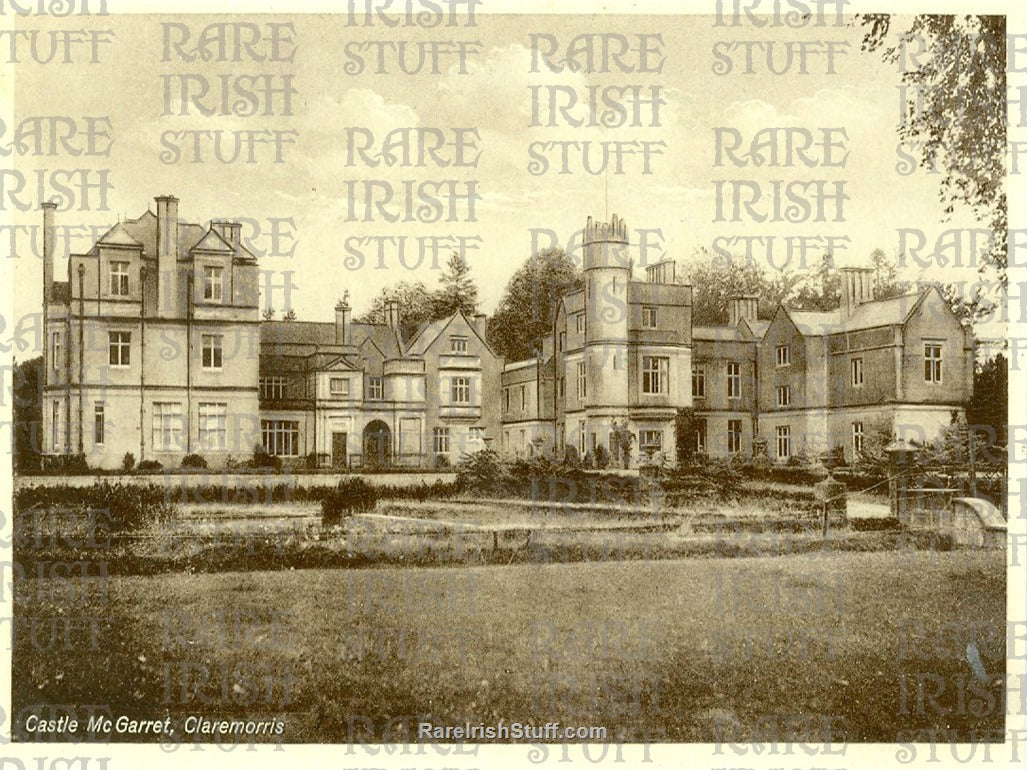 Castlemacgarrett House, Claremorris, Co. Mayo, Ireland 1905