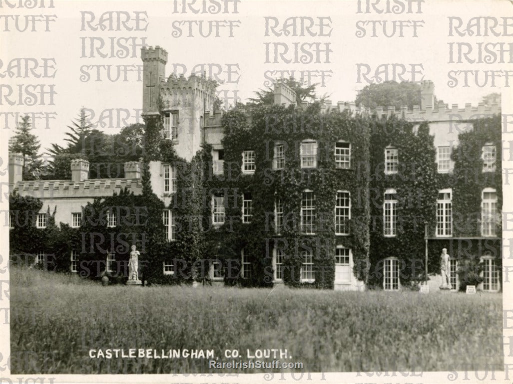 Castlebellingham Castle, Castlebellingham, Co. Louth, Ireland 1950