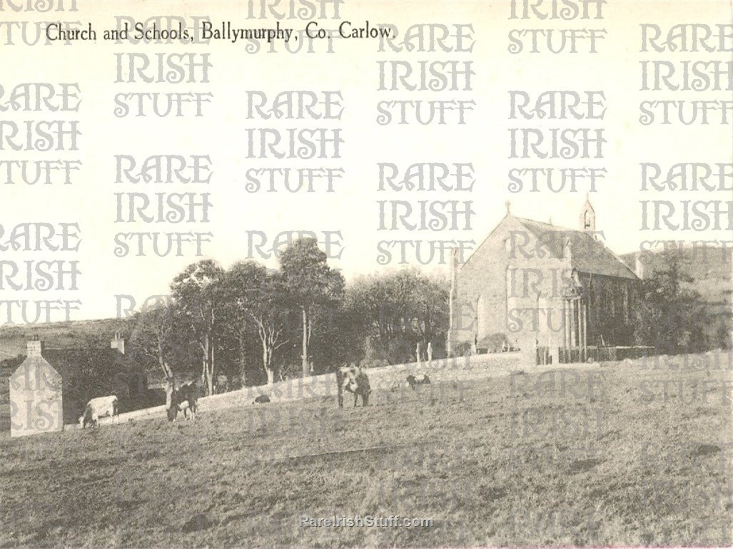 Church and School's, Ballymurphy, Co. Carlow, Ireland 1895