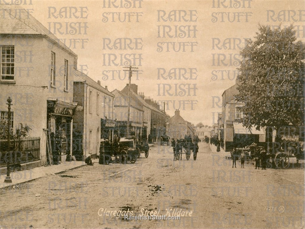 Claregate Street, Kildare Town, Co. Kildare, Ireland 1895