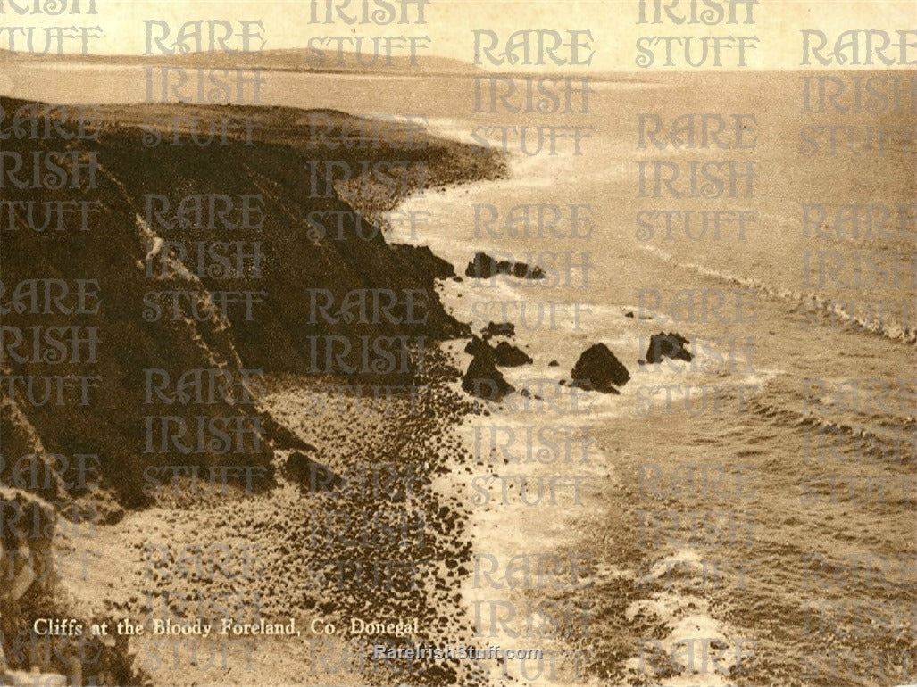 Cliffs at the Bloody Foreland, Co. Donegal, Ireland 1910