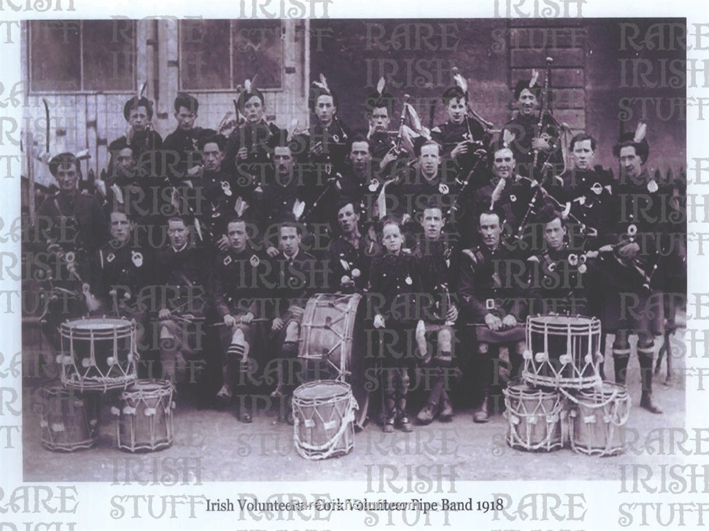 The Cork Volunteers Pipe Band, 1918