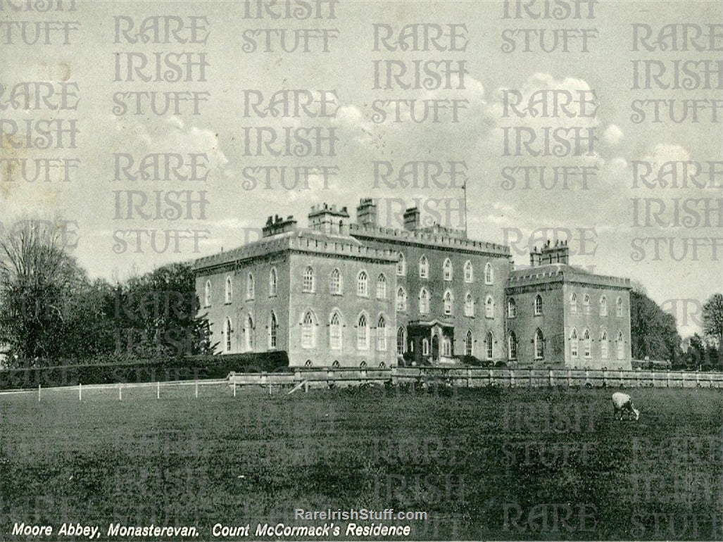 Count John McCormack's Residence, Moore Abbey, Monasterevin, Co Kildare, Ireland 1900