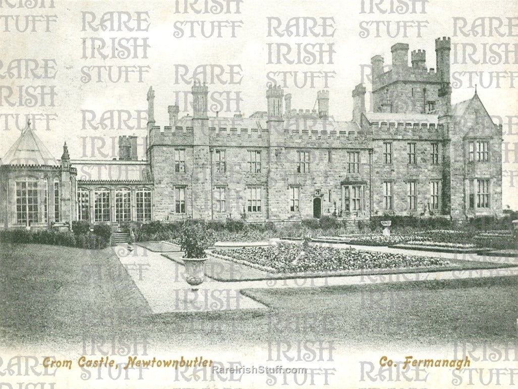 Crom Castle, Newtownbutler, Fermanagh, Ireland 1905
