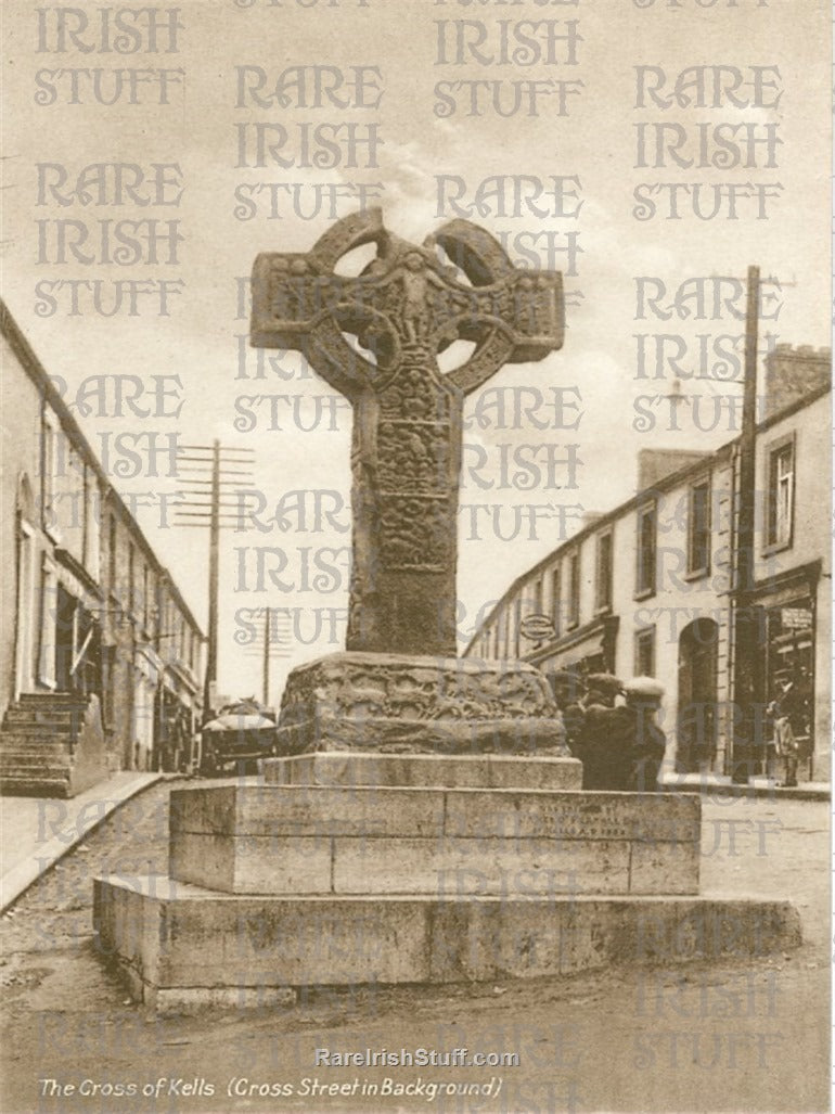 Cross of Kells, Cross St, Kells, Co. Meath, Ireland 1910