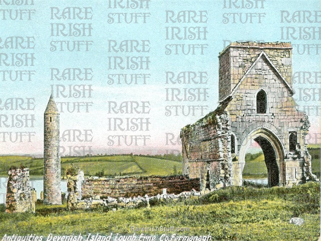 Devinish Island, Lough Erne, Fermanagh, Ireland 1905