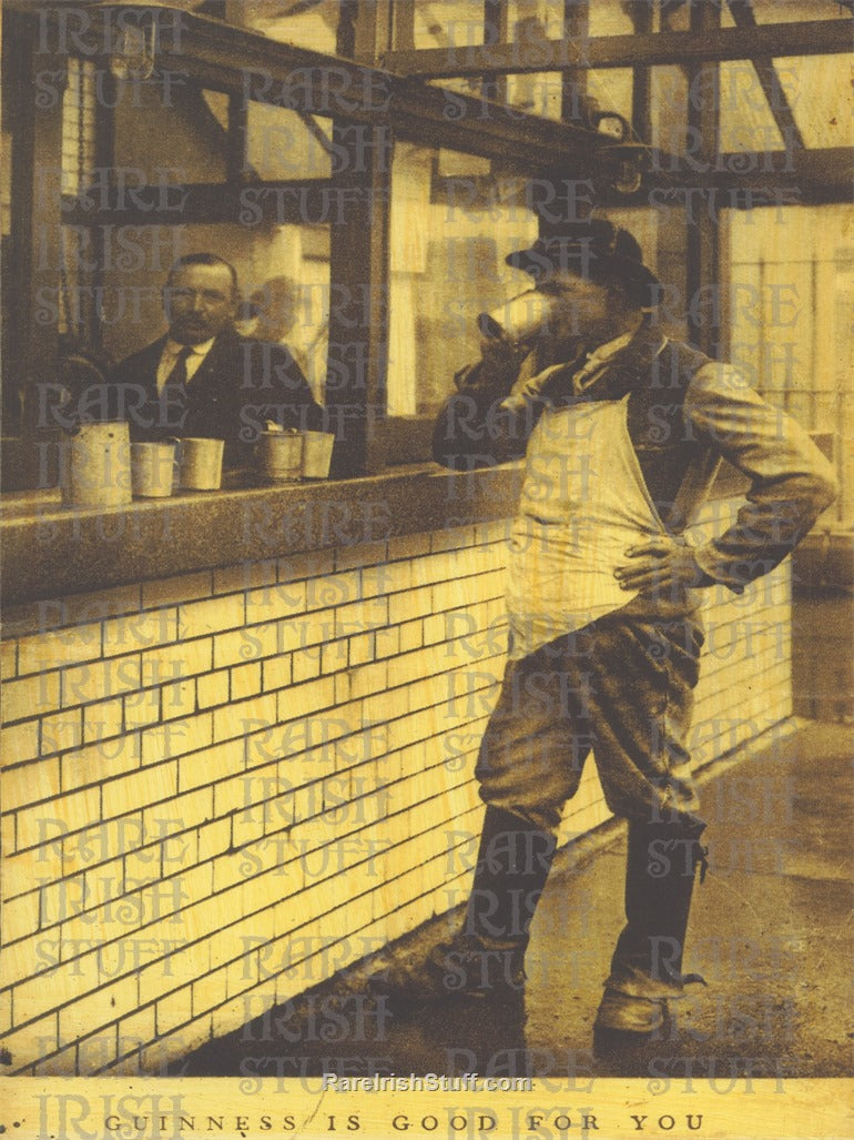 Drinking Guinness 1919