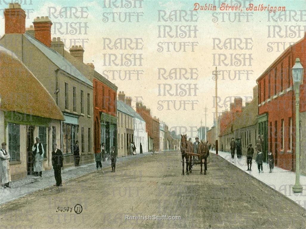 Dublin Street, Balbriggan, Dublin, Ireland 1905