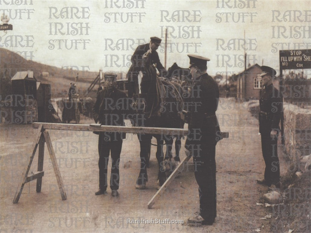 Border Checkpoint Between Republic & Northern Ireland, 1920's