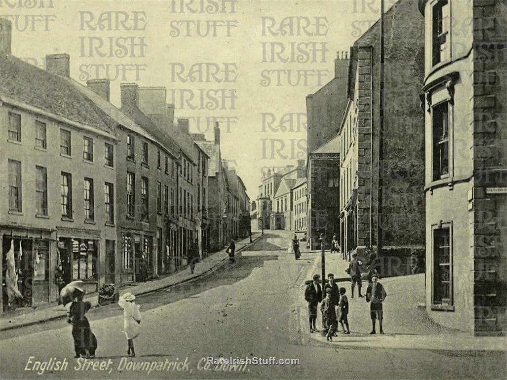 English Street, Downpatrick, Co. Down, Ireland 1913