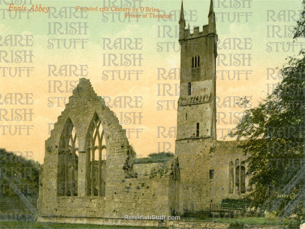 Ennis Abbey, Co Clare, Ireland 1900