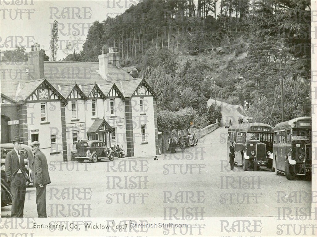 Enniskerry Village, Co. Wicklow, Irealand 1950s