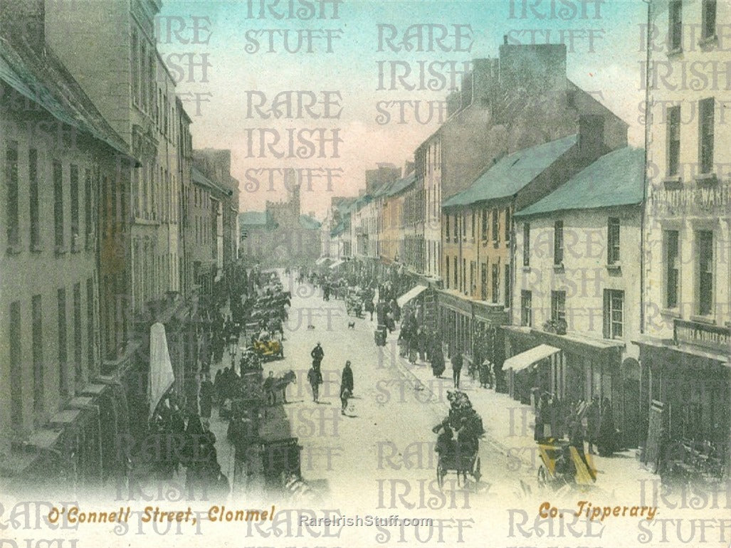 O'Connell Street, Clonmel, Co. Tipperary, Ireland 1895