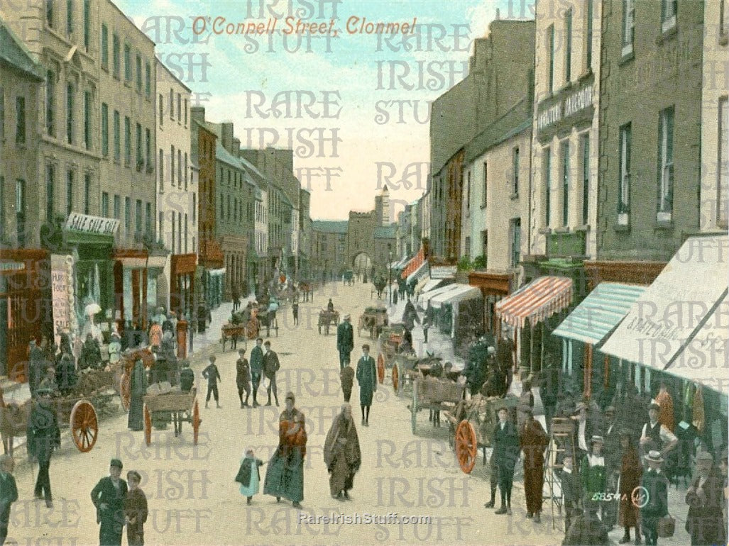 O'Connell Street, Clonmel, Co. Tipperary, Ireland 1895