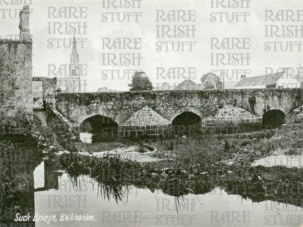 Suck Bridge, Ballinasloe, Galway, Ireland 1900