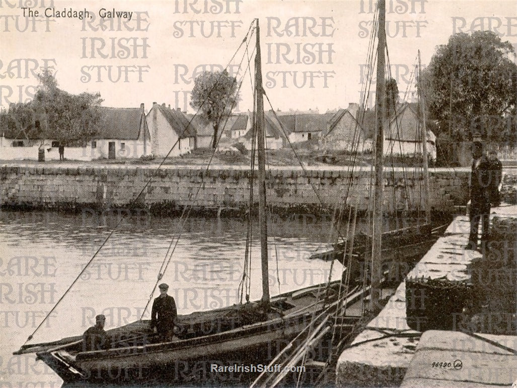 The Claddagh, Claddagh Village, Galway, Ireland 1915