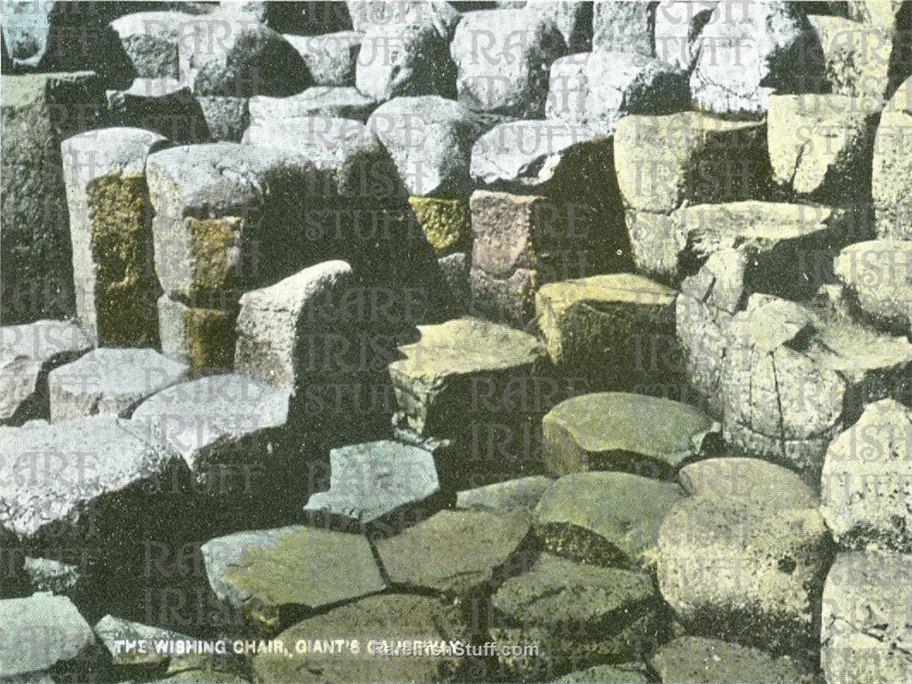 The Wishing Chair, Giants Causeway, Co. Antrim, Ireland 1899