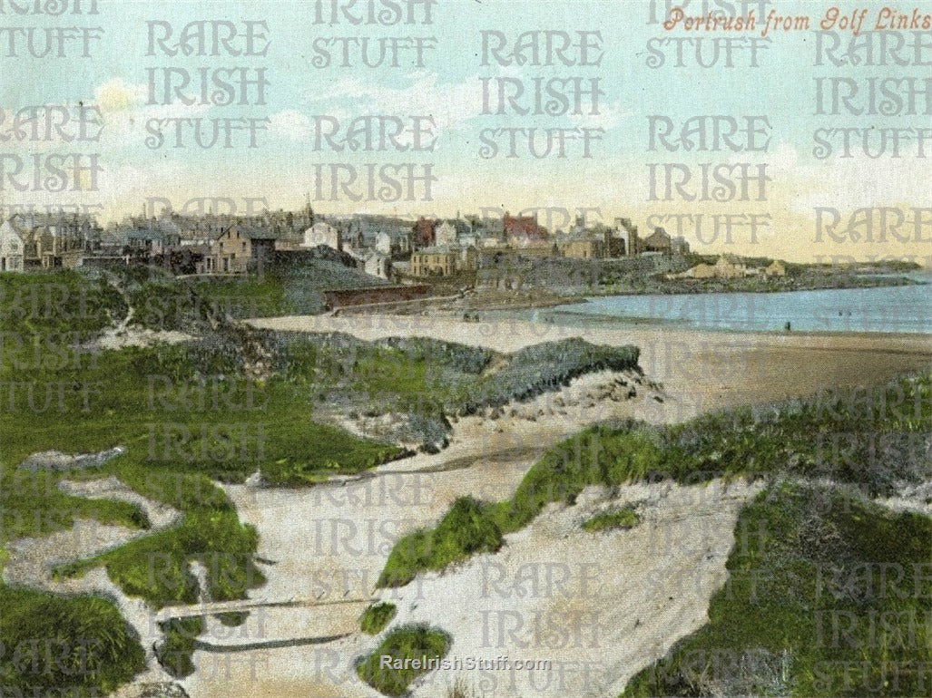 Portrush from Golf Links, Co. Antrim, Ireland 1905