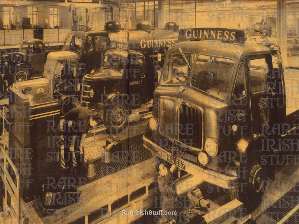 Guinness Dray Wagon Service, James Gate 1960