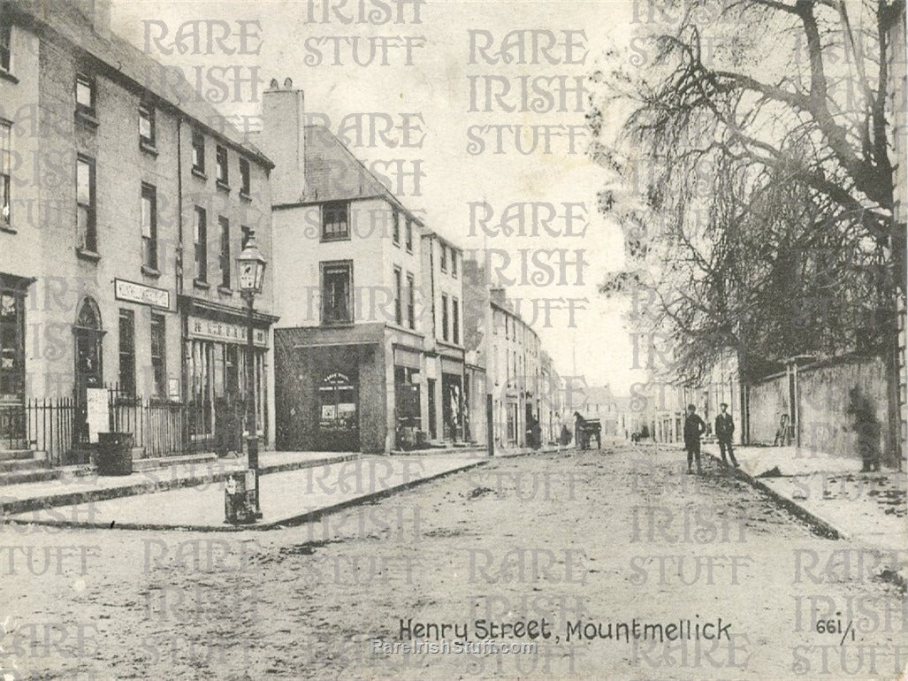 Henry Street, Mountmellick, Co. Laois, Ireland 1905