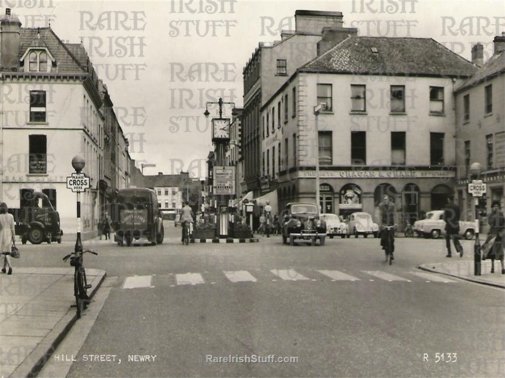 Hill Street, Newry, Co. Down, Ireland 1960s