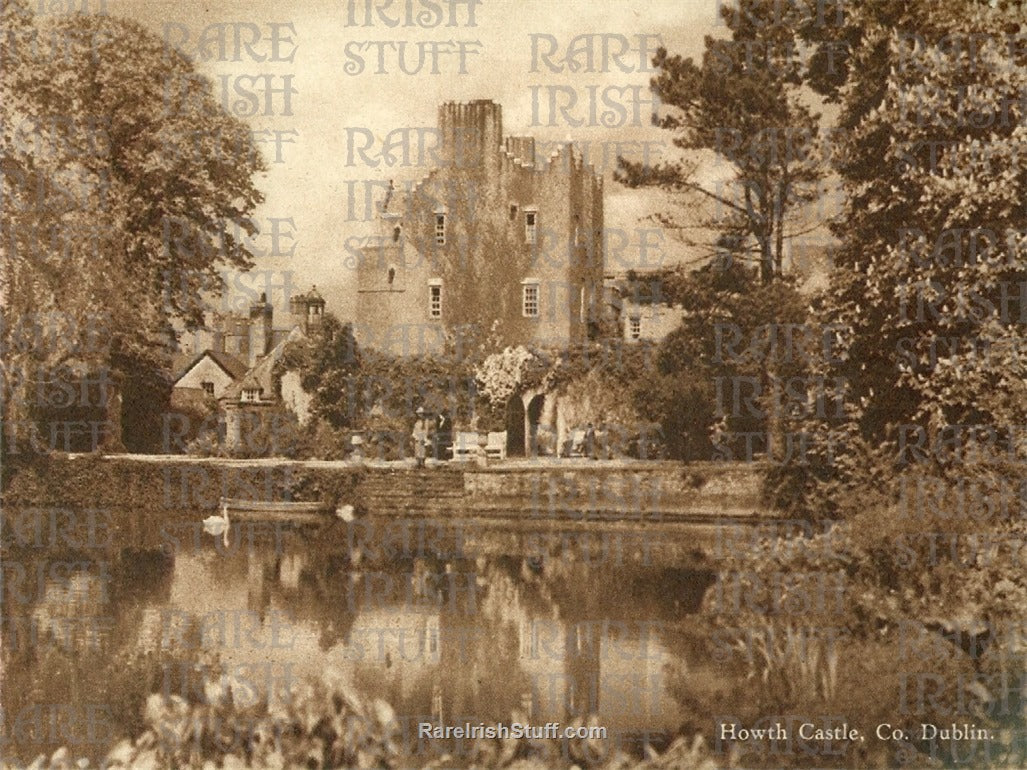 Howth Castle, Howth, Co Dublin, Ireland 1890