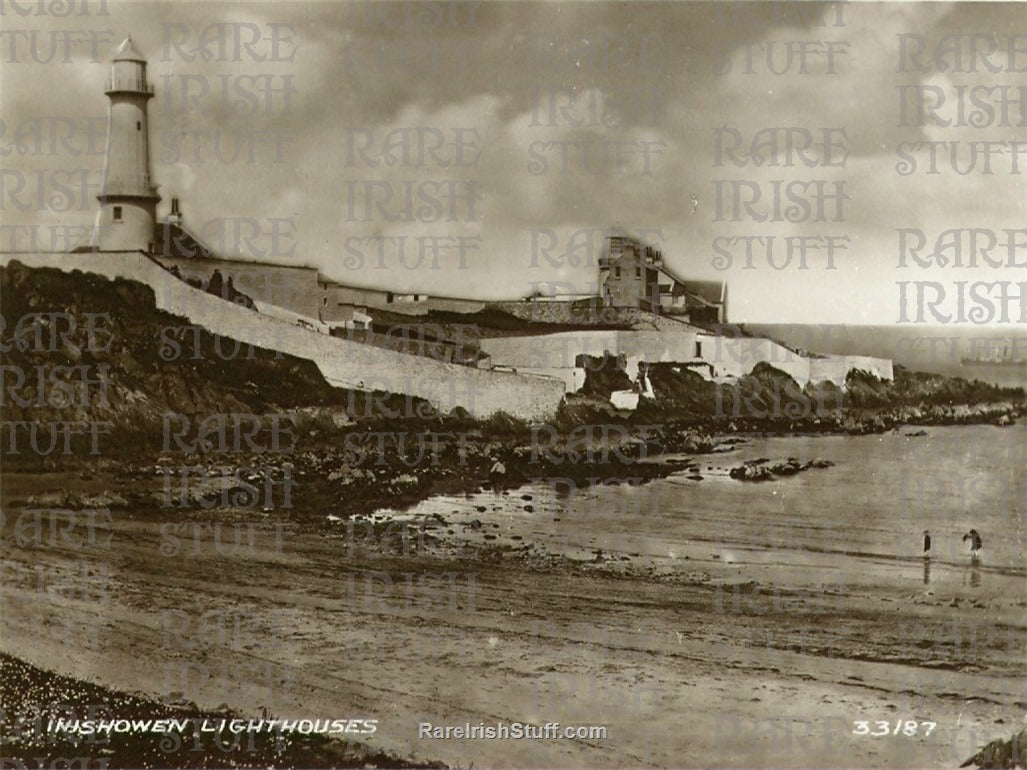 Inishowen Lighthouses, Moville, Co. Donegal, Ireland 1920