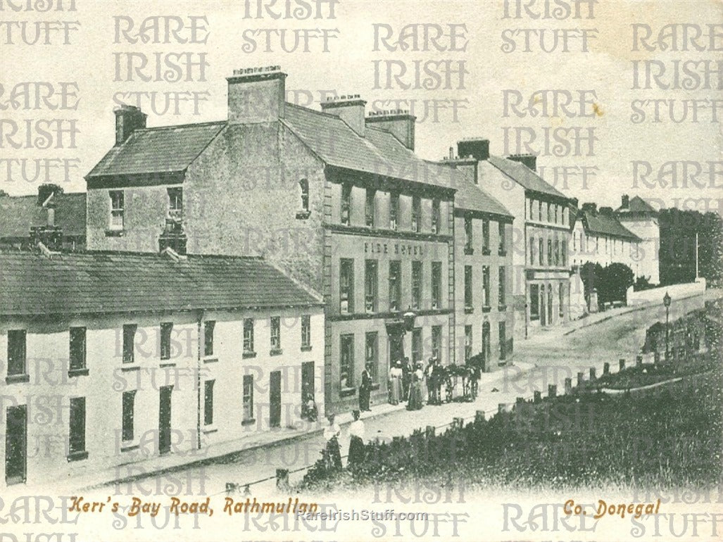 Kerr's Bay Road, Rathmullan, Co. Donegal, Ireland 1904