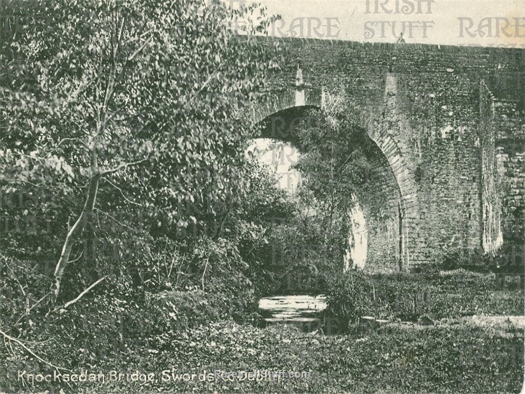 Knocksedan Bridge, Swords, Dublin, Ireland 1910