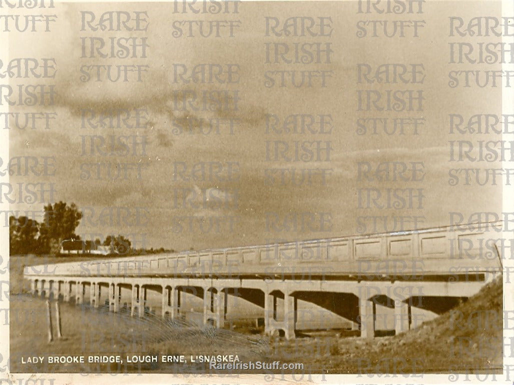 Lady Brooke Bridge, Lisnaskea, Fermanagh, Ireland 1930s