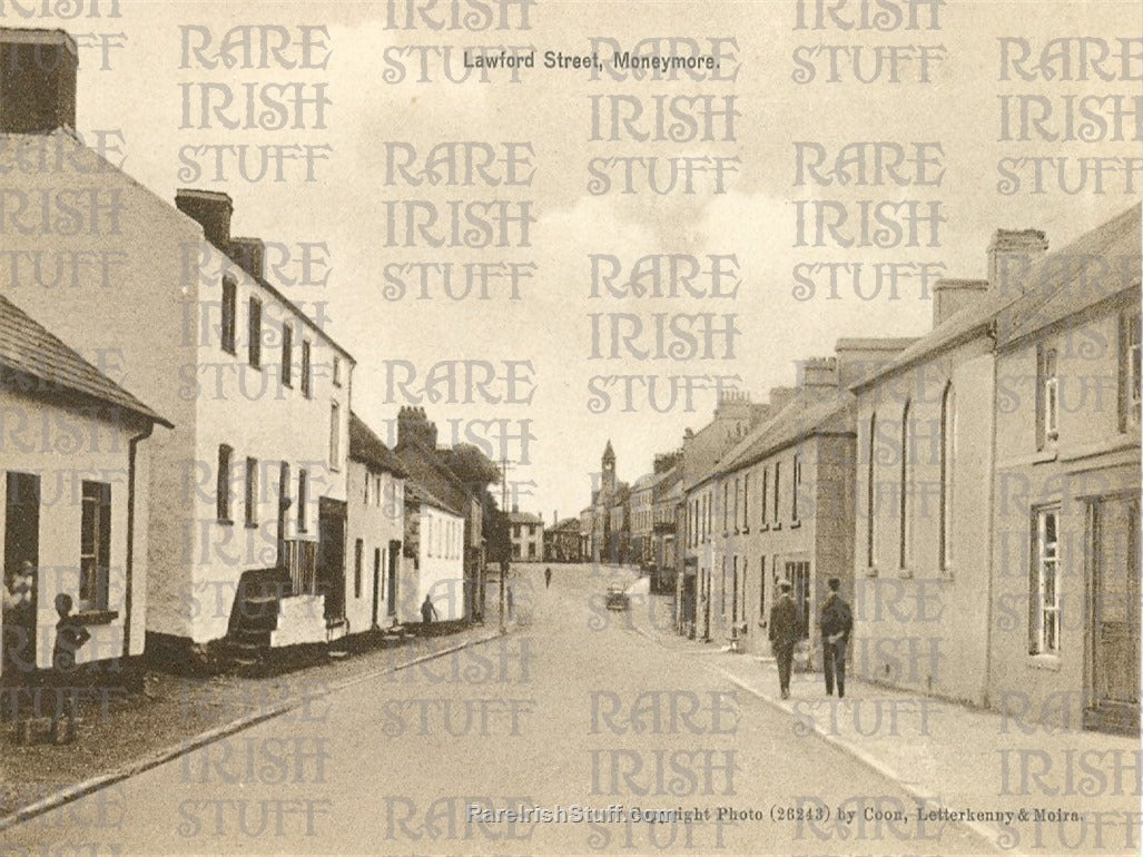 Lawson Street, Moneymore, Derry, Ireland 1915
