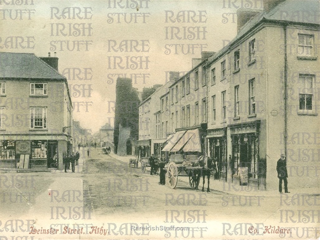 Leinster Street, Athy, Co. Kildare, Ireland 1895