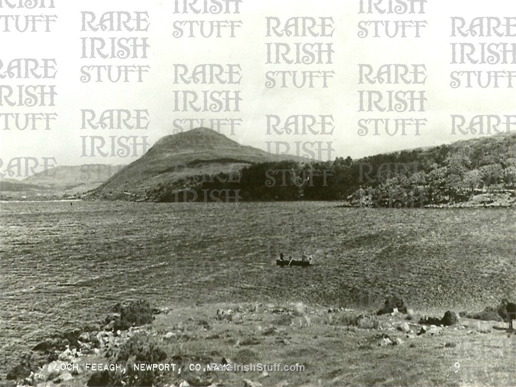 Loch Feeagh, Newport, Co. Mayo, Ireland 1920