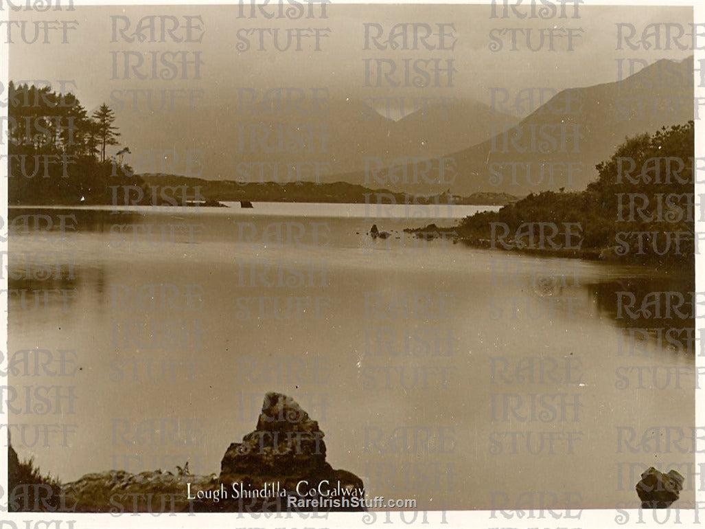 Lough Shindilla, Galway, Ireland 1900