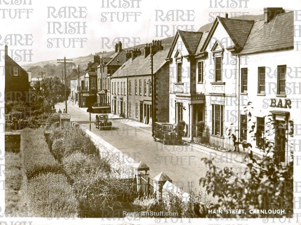 Main Street, Carnlough, Co. Antrim, Ireland 1939