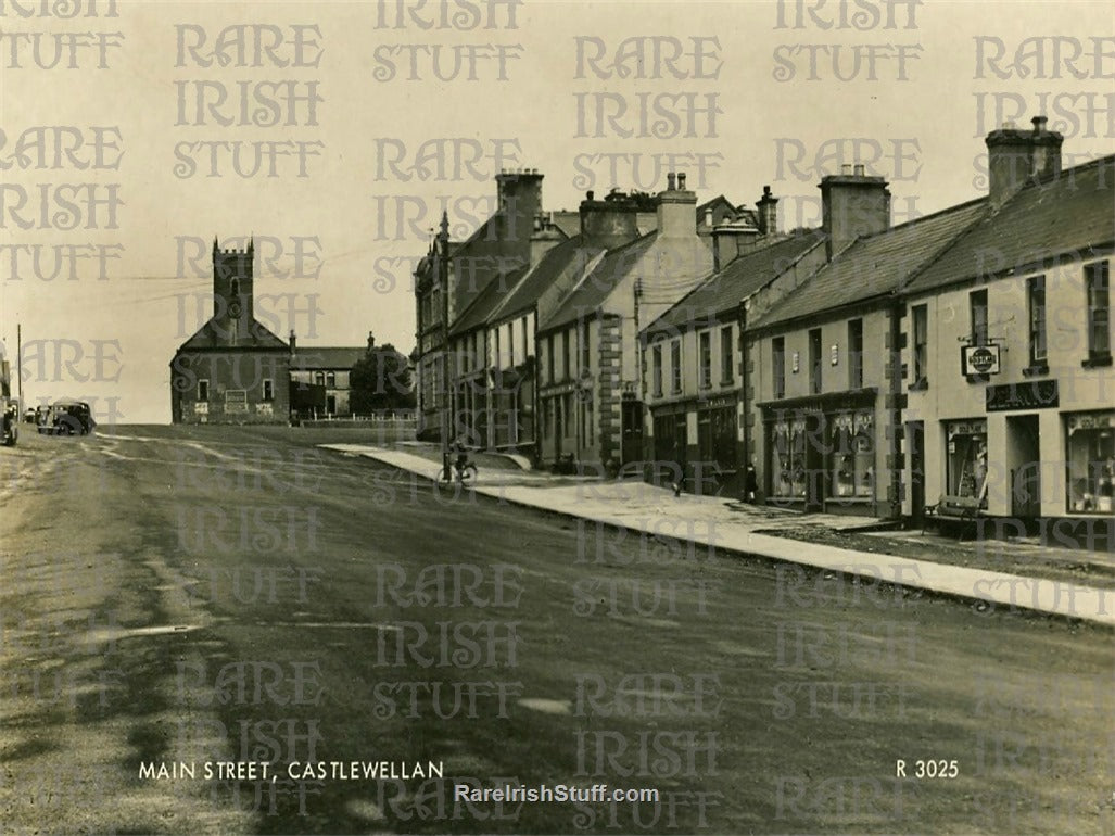 Main Street, Castlewellan, Co. Down, Ireland 1947
