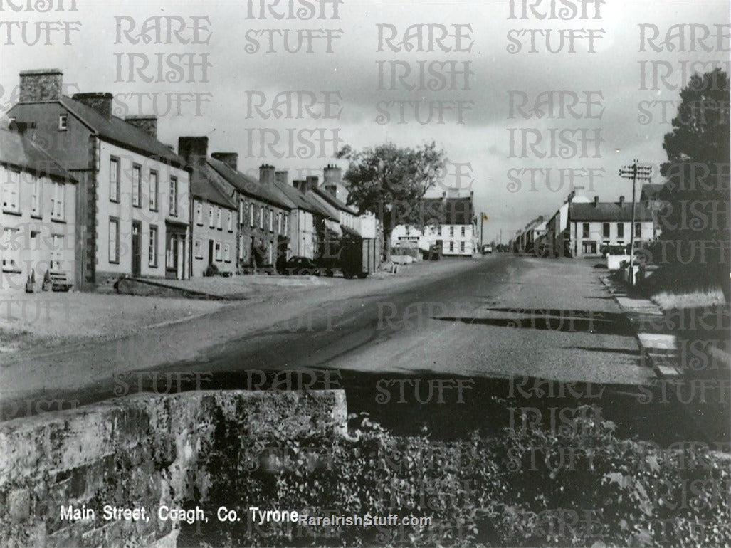 Main Street, Coagh, Cookstown, Co. Tyrone, Ireland 1950s