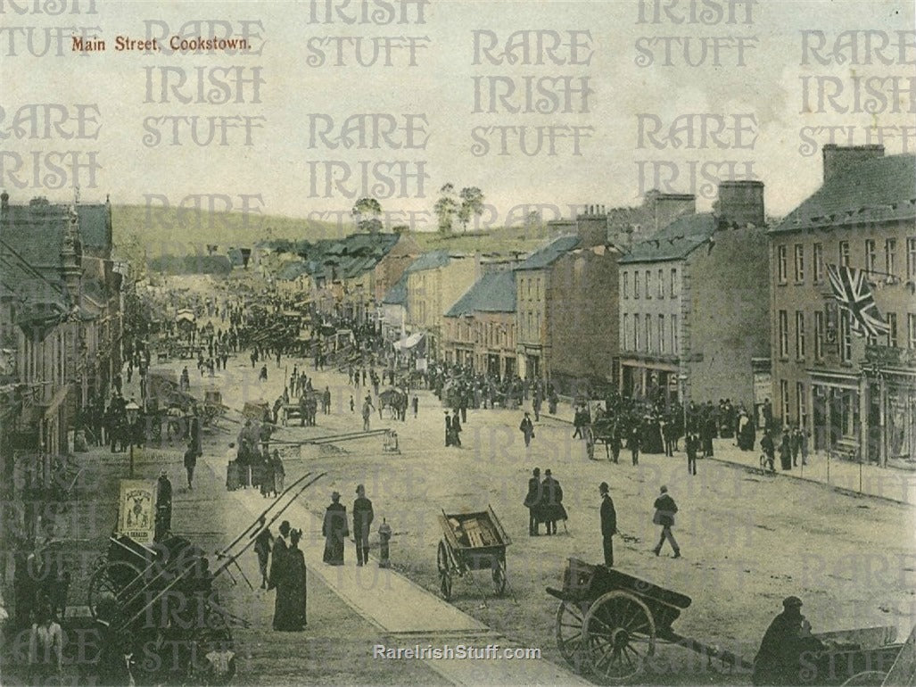 Main Street, Cookstown, Co. Tyrone, Ireland 1898