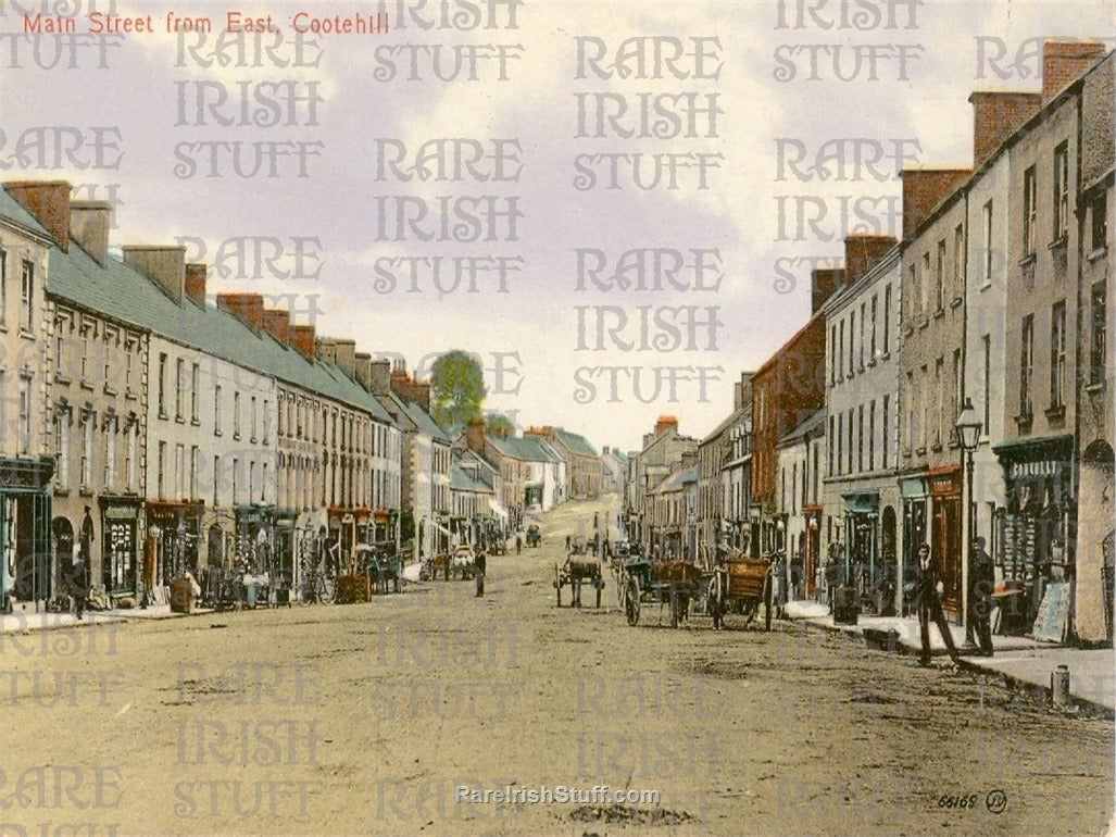 Main Street, Cootehill, Co Cavan, Ireland 1895