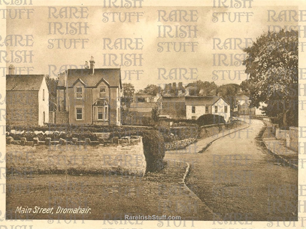 Main Street, Dromahair, Co. Leitrim, Ireland 1905