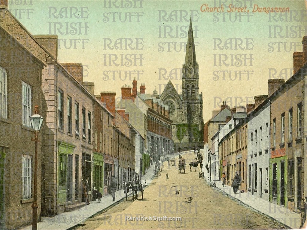Church Street, Dungannon, Co. Tyrone, Ireland 1907