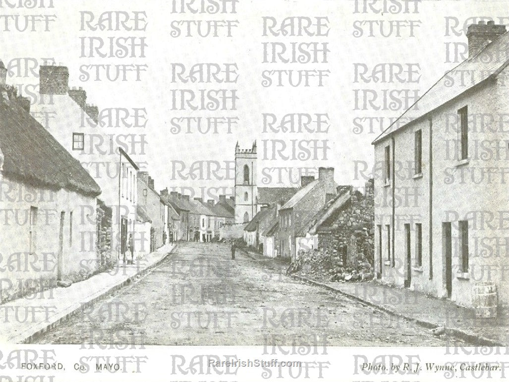 Main Street, Foxford, Co. Mayo, Ireland 1905