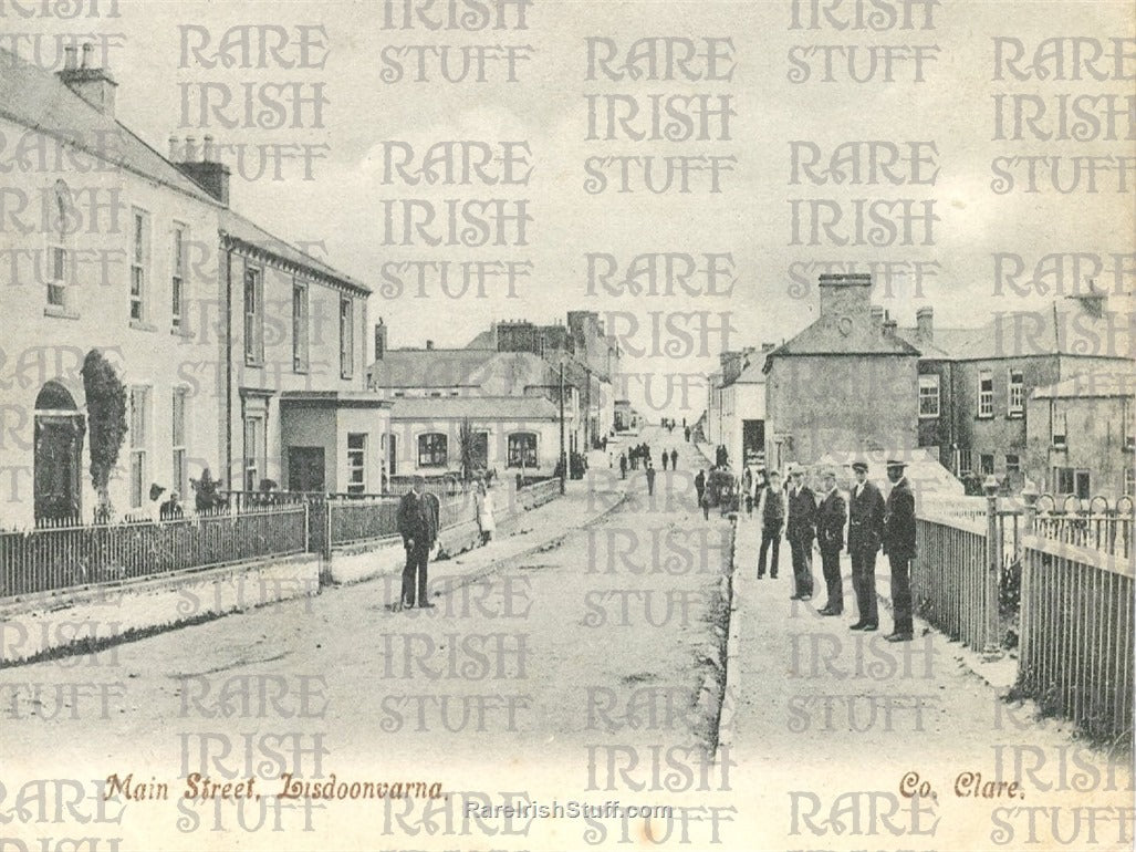 Main Street, Lisdoonvarna, Co Clare, Ireland 1900