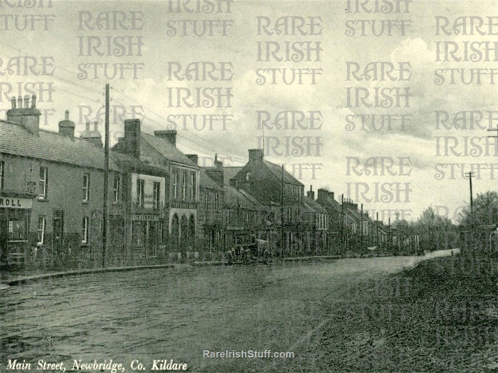 Main Street, Newbridge, Co Kildare, Ireland 1910