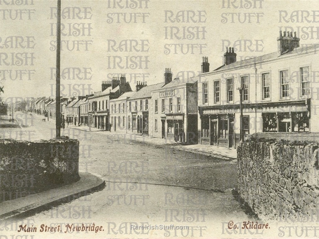 Main Street, Newbridge, Co Kildare, Ireland 1915