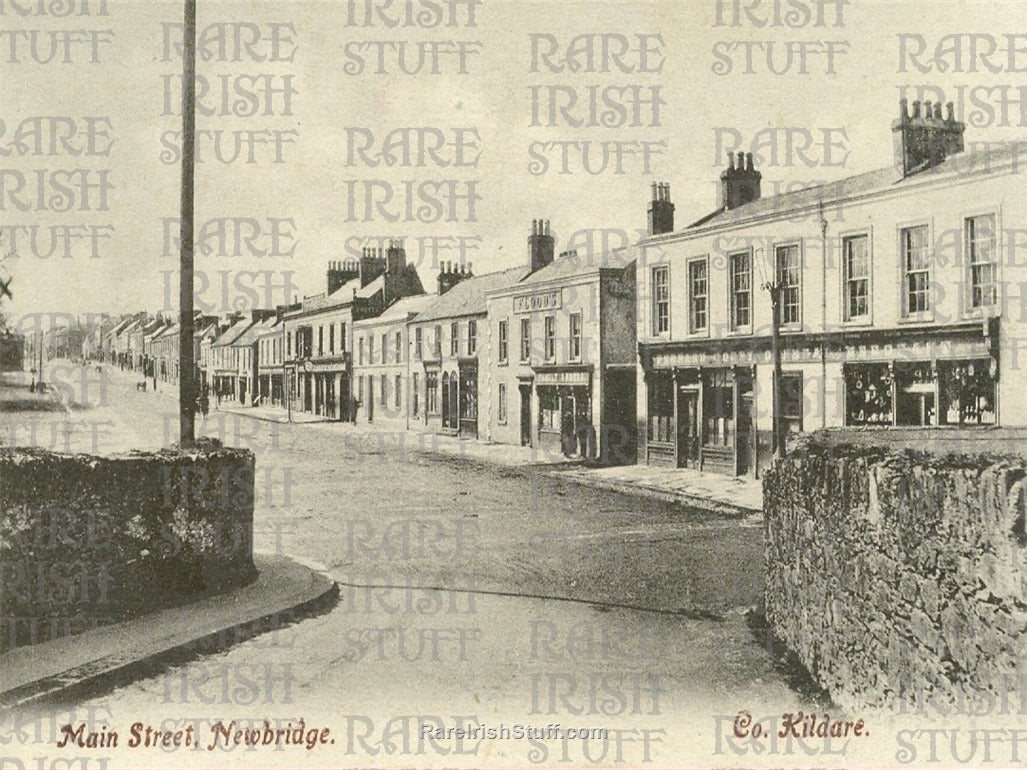 Main Street, Newbridge, Co Kildare, Ireland 1915
