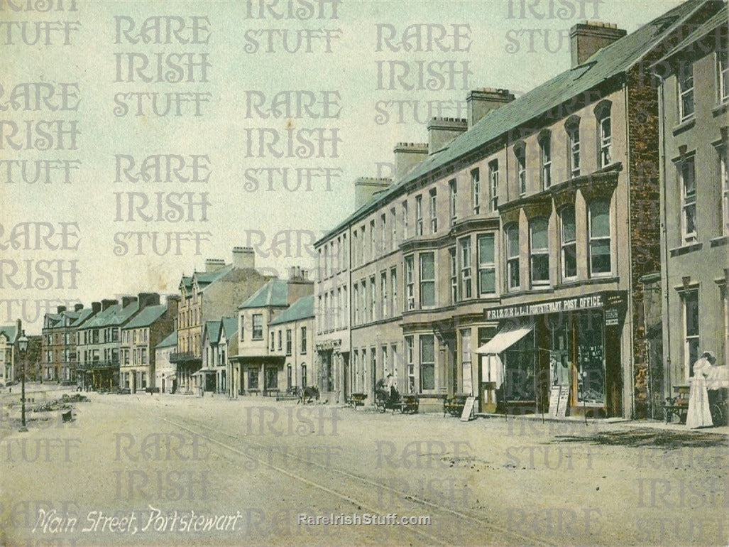 Main Street, Portstewart, Derry, Ireland 1895