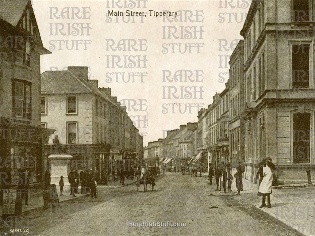 Main Street, Tipperary Town, Co. Tipperary, Ireland 1895