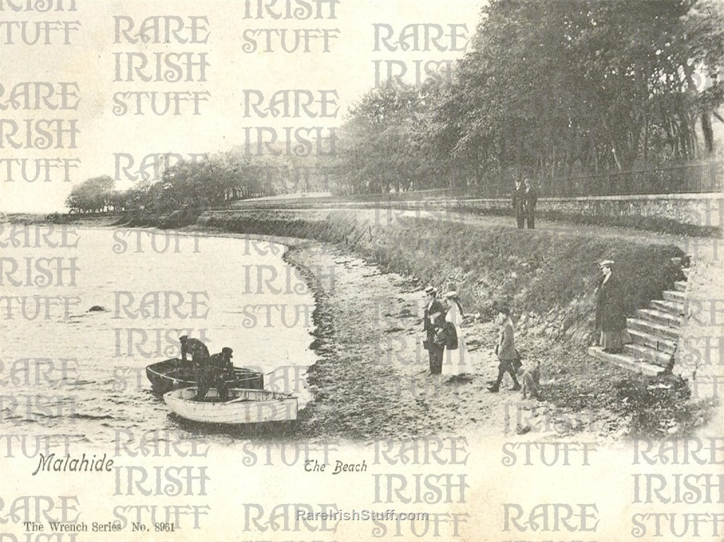 Malahide Beach, Malahide, Co Dublin, Ireland 1890